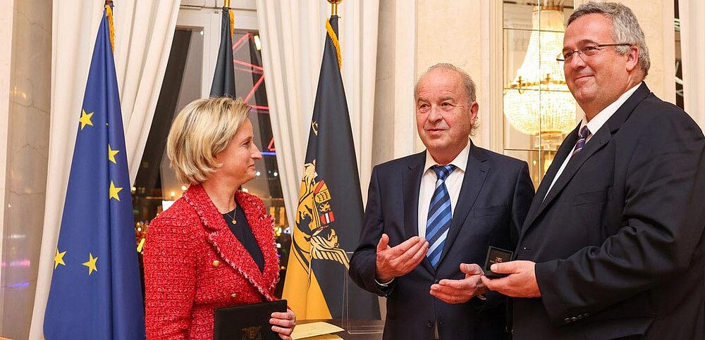 Auszeichnung mit Wirtschaftsmedaille des Landes Baden-Württemberg