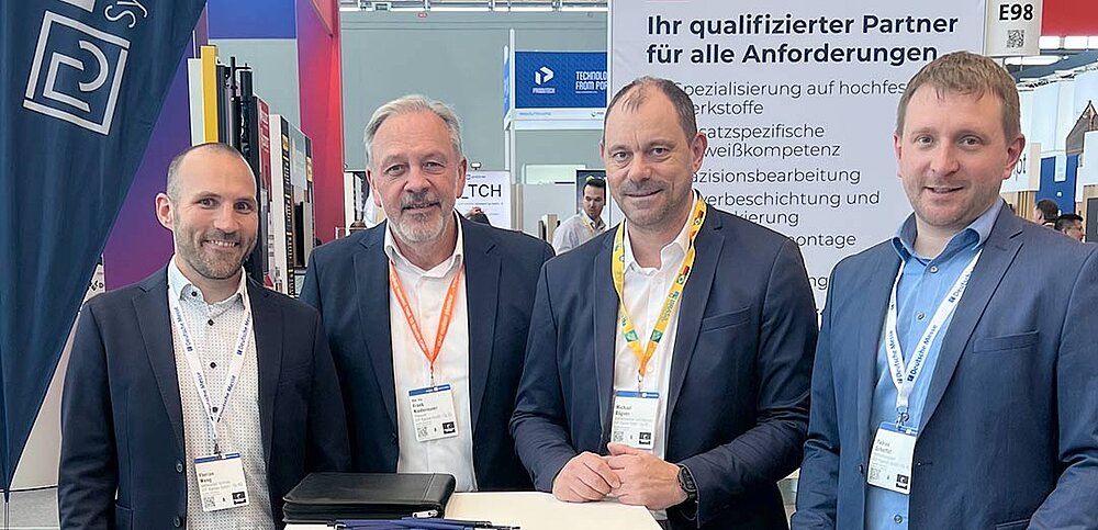 H.P. Kaysser Messeteam in Hannover
