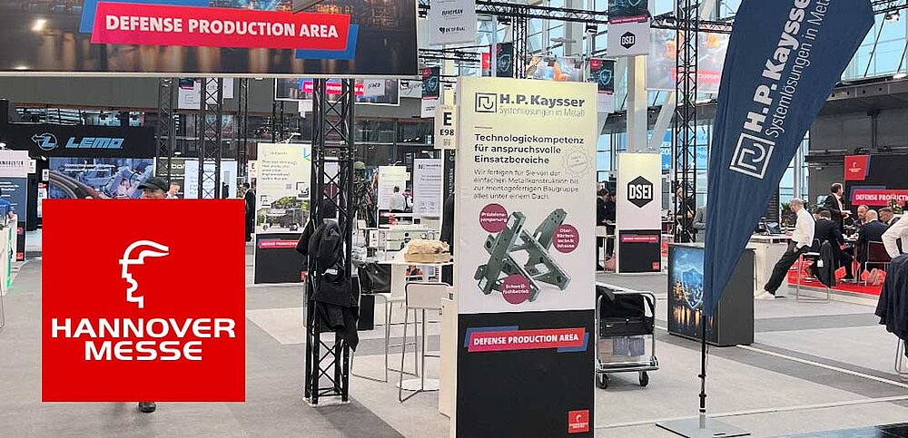 H.P. Kaysser Messestand in Hannover 2026
