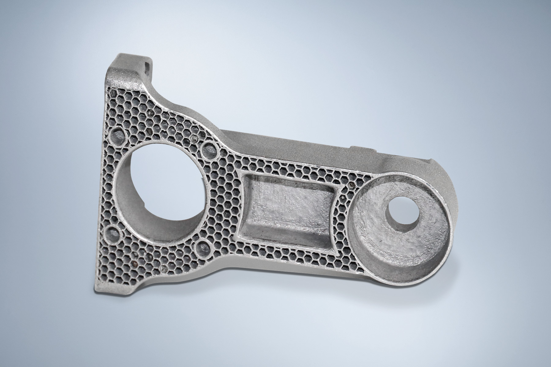 Leichtes Bauteil aus dem 3D-Metalldrucker