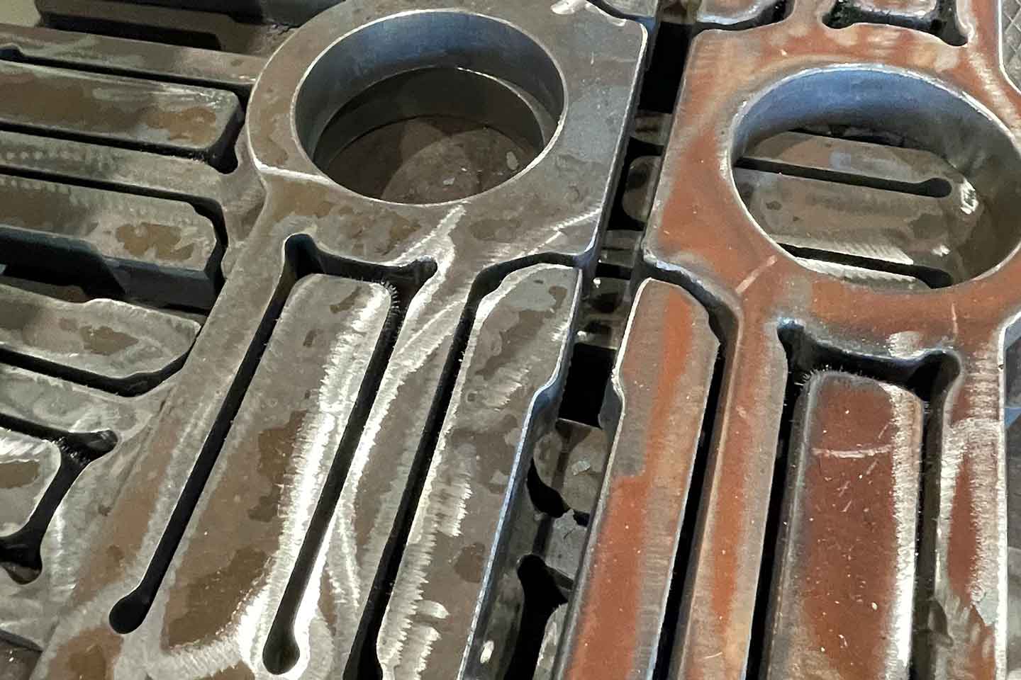 Autogenes Brennschneiden Brennschneideteile