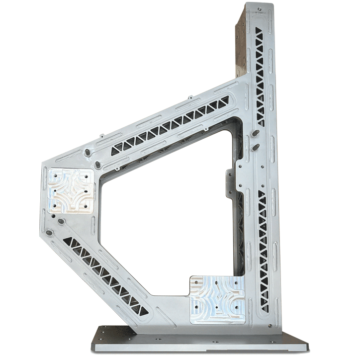 Musterteil lineargeführtes Laserschweissen
