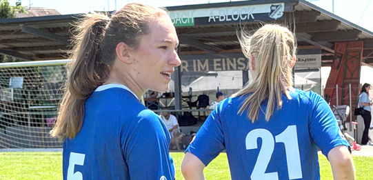 Unsere zwei Frauen im Team