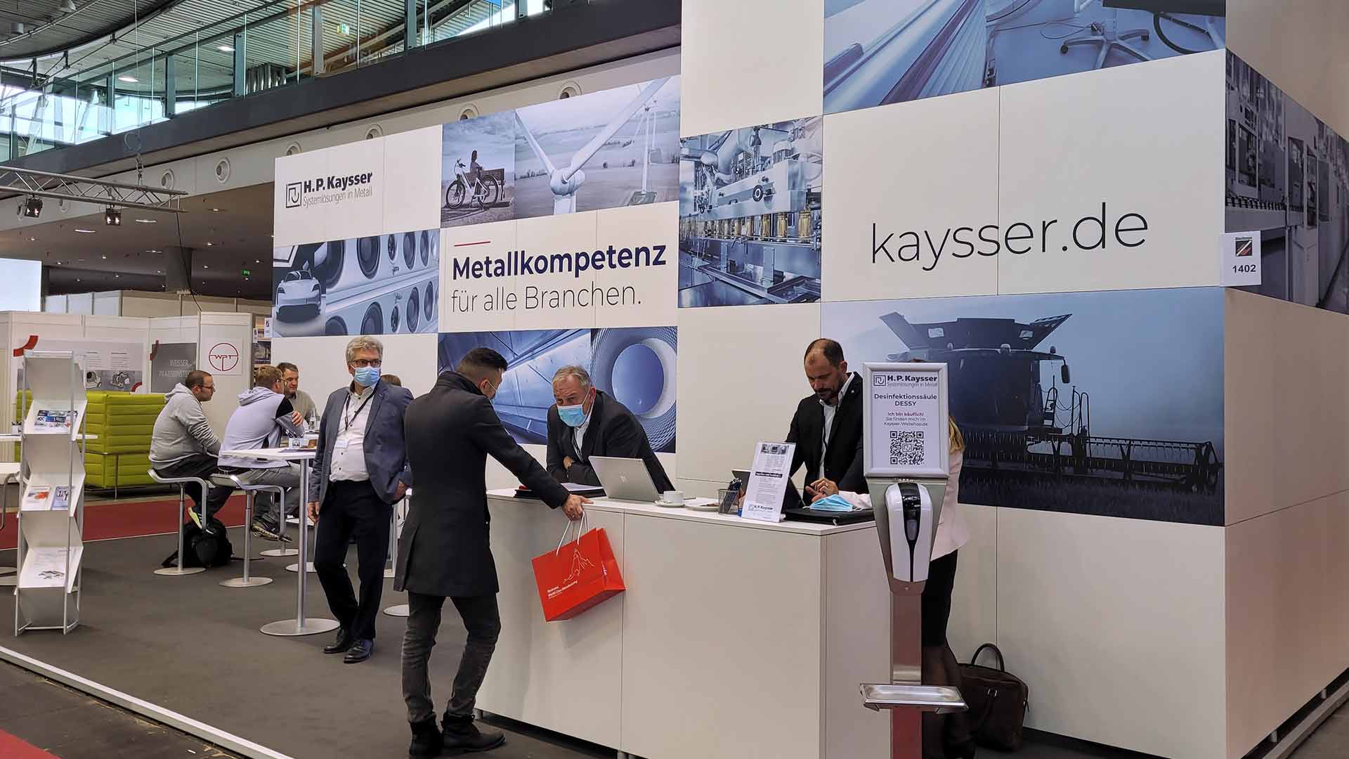 H.P. Kaysser Messestand 2021