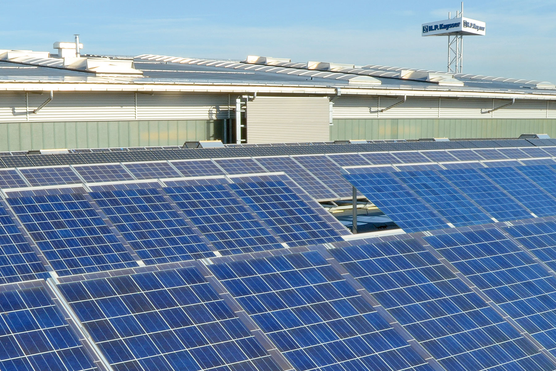 leistungsfähigen Photovoltaikanlage